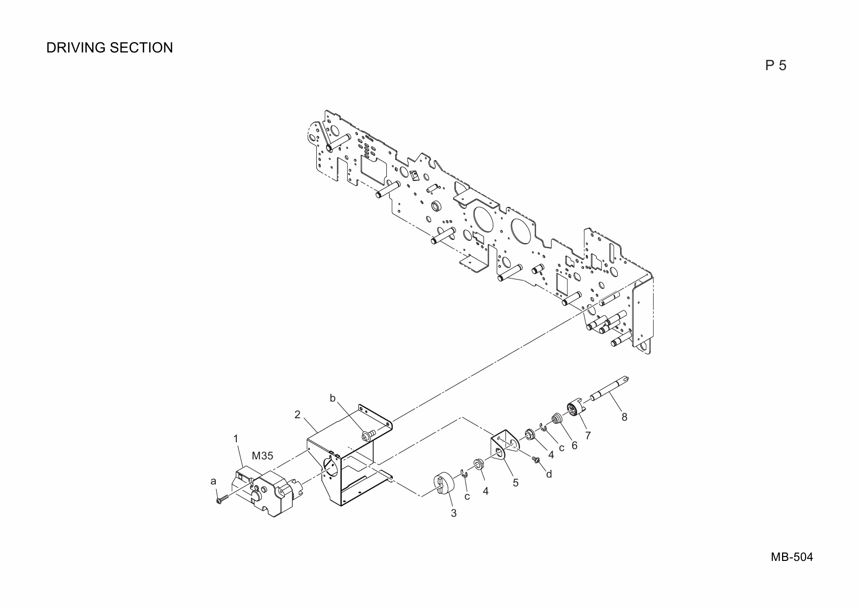 Konica-Minolta Options MB-504 A21E Parts Manual-5